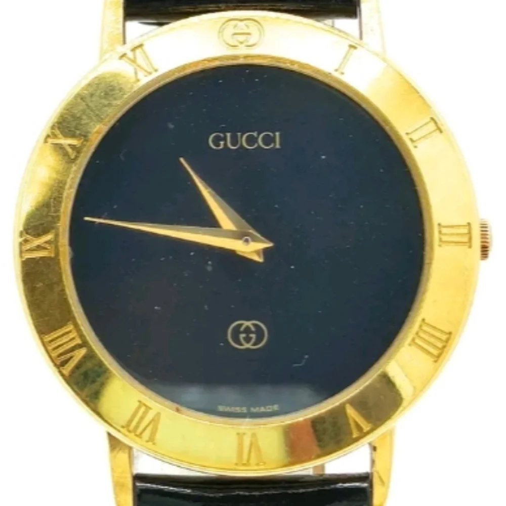 GUCCI WATCH 3001M 33mm MEN'S BLACK